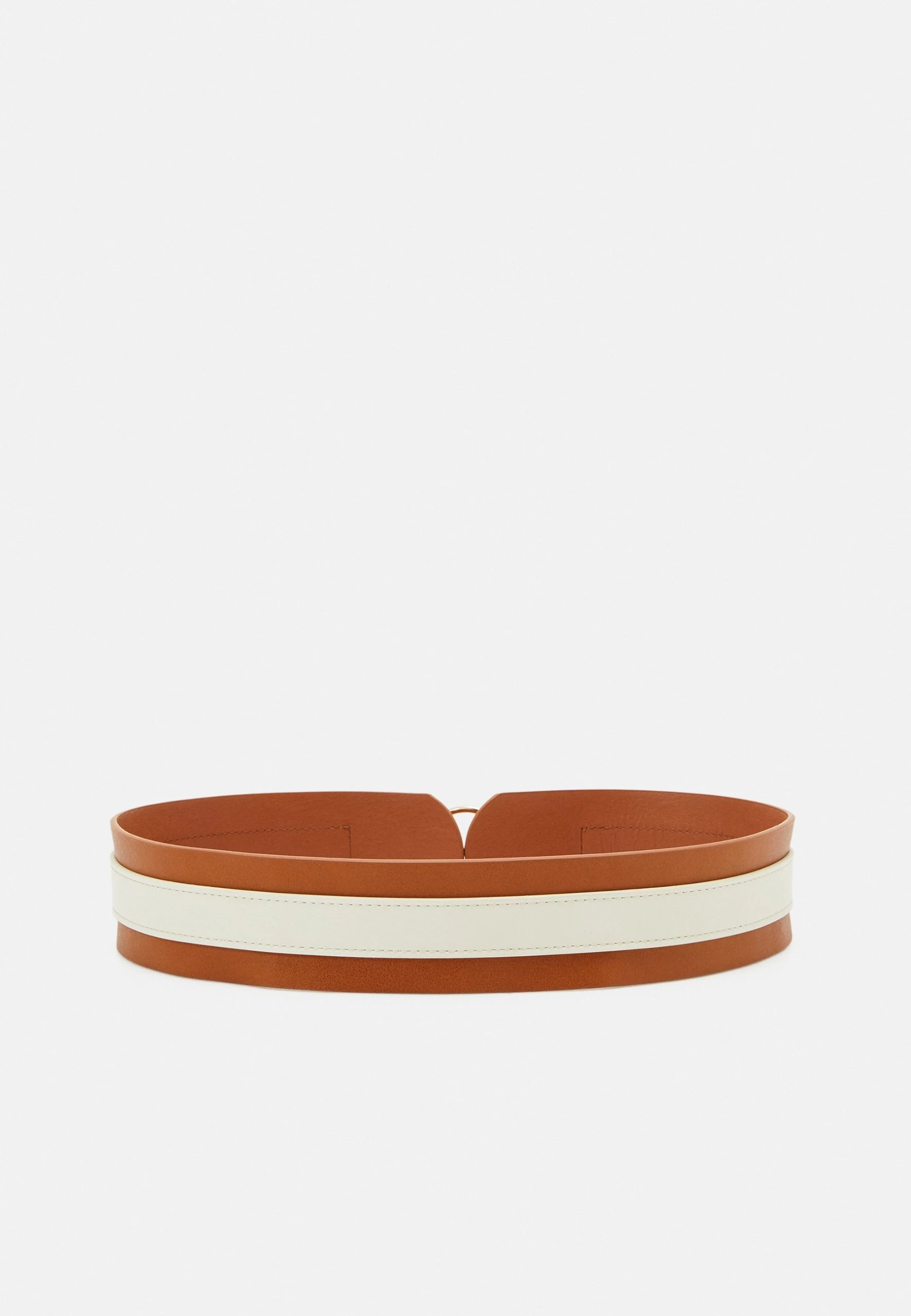 Anna Field Waist Belt - Cognac/White 6 Anna Field Waist Belt - Cognac/White - Image 4