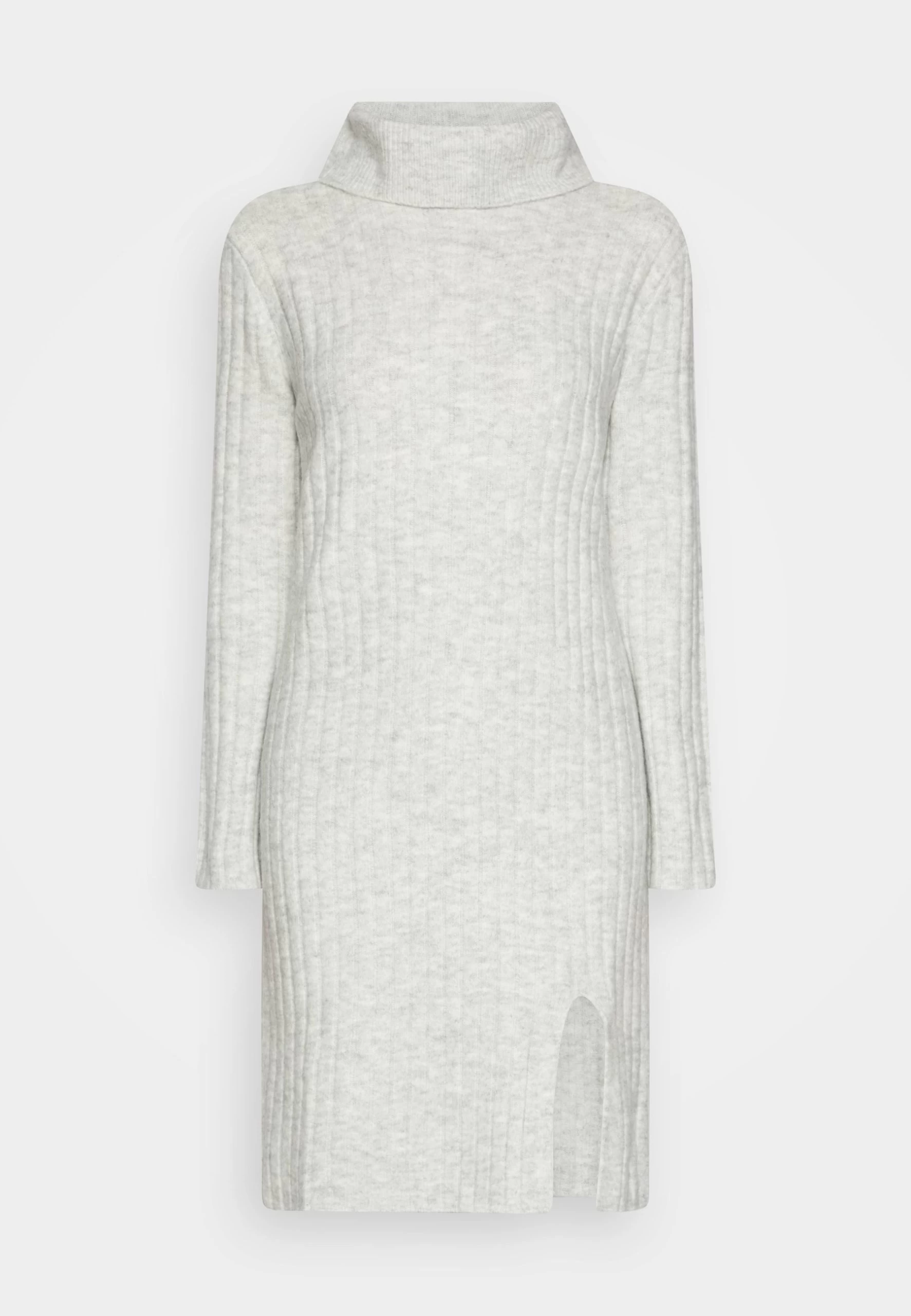 Anna Field Jumper Dress - Mottled Light Grey 7 Anna Field Jumper Dress - Mottled Light Grey - Image 5