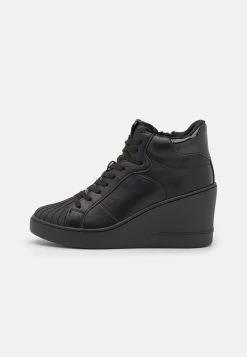Anna Field High-Top Trainers - Black