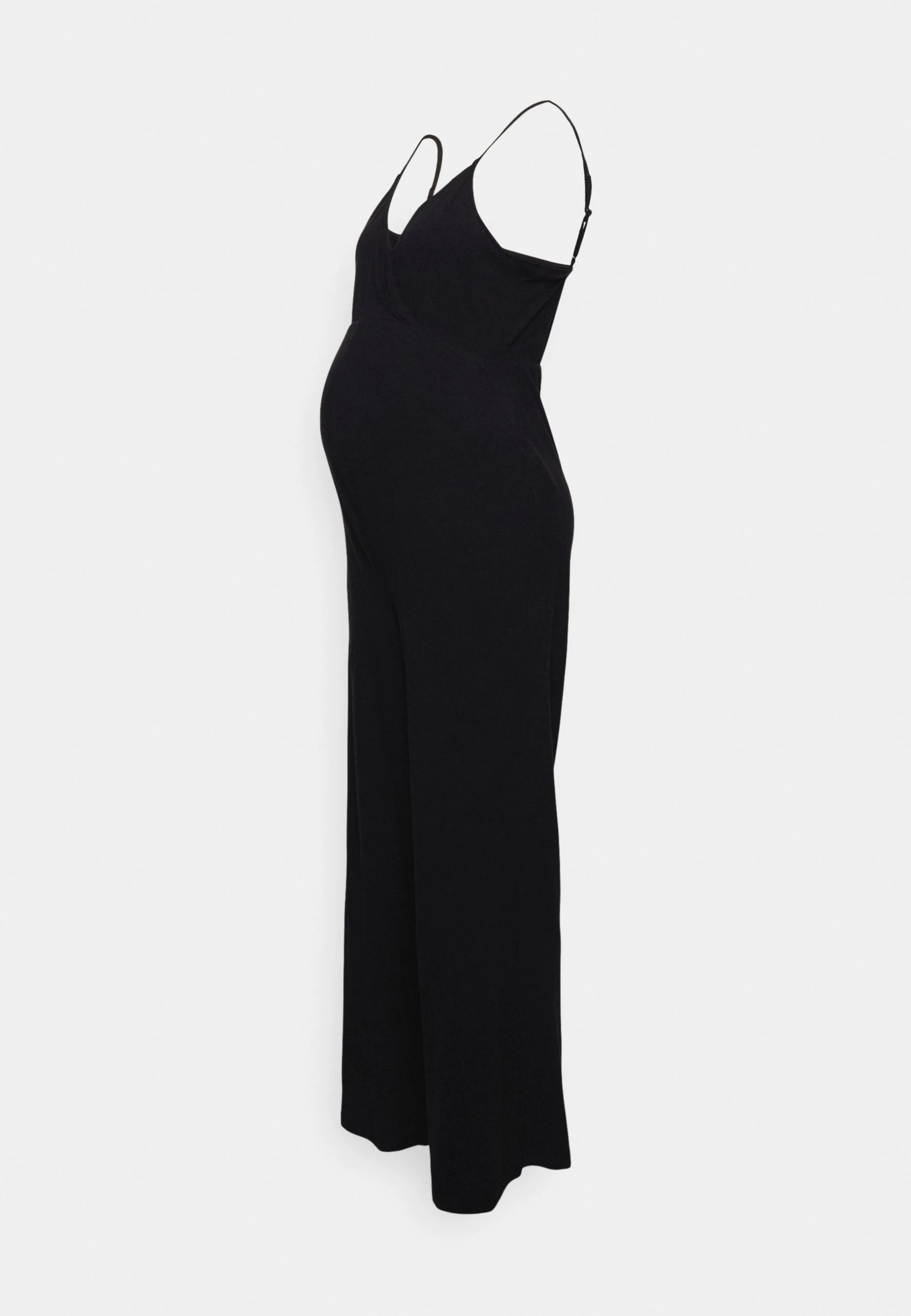 Strappy Drappy Cintered- Jumpsuit - Black 7 Strappy Drappy Cintered- Jumpsuit - Black - Image 5