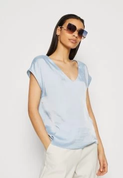 Anna Field Basic T-Shirt - Light Blue -Anna Field Shop 0d81a9fac77c4c5dabef03d4d45d43c6