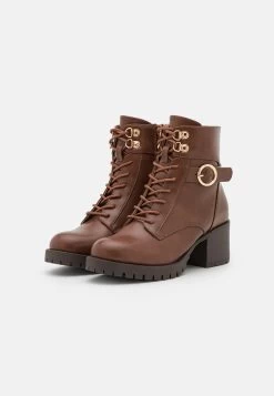 Lace-Up Ankle Boots - Cognac 10 Lace-Up Ankle Boots - Cognac -Anna Field Shop 0ec1193082a743829a976680038e9027
