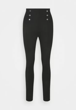 Anna Field Punto Leggings With Button Detail - Leggings - Trousers - Black 10 Anna Field Punto Leggings With Button Detail - Leggings - Trousers - Black -Anna Field Shop 128131271e9646dc855d17ee160ec4ec