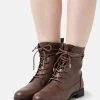 Anna Field Lace-Up Ankle Boots - Dark Brown 2 Anna Field Lace-Up Ankle Boots - Dark Brown -Anna Field Shop 169b6bc02e8b416284f742328d8d439a