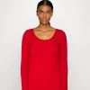 Anna Field Button Detail - Jumper -Red -Anna Field Shop 1ab2ae3fa5ad4dbfb74aac97bd35c7f5
