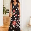 Anna Field Maxi Dress - Black/Pink 2 Anna Field Maxi Dress - Black/Pink -Anna Field Shop 2545513559fb4693b06992d618728ed7