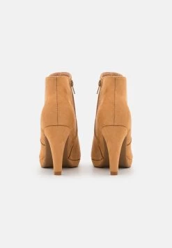 Anna Field High Heeled Ankle Boots - Beige -Anna Field Shop 2613587b8fb84aab8c05225ee8e119e3