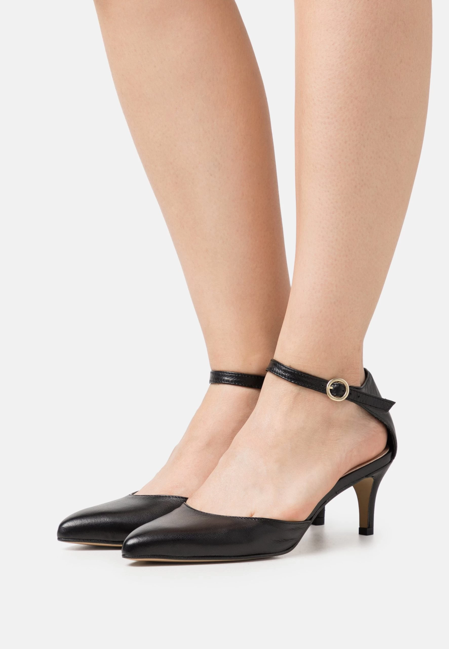 Anna Field Leather - Classic Heels - Metallic Black 3 Anna Field Leather - Classic Heels - Metallic Black