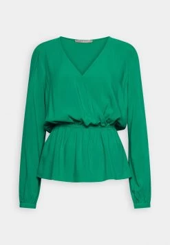 Anna Field Peplum - Blouse - Green -Anna Field Shop 27e892f3d0e04db4af7696cbe3a8b9d2