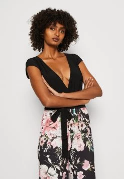 Anna Field Jumpsuit - Black/Multi-Coloured -Anna Field Shop 2a4e3e918d1d451a8ee295a8f0997b31