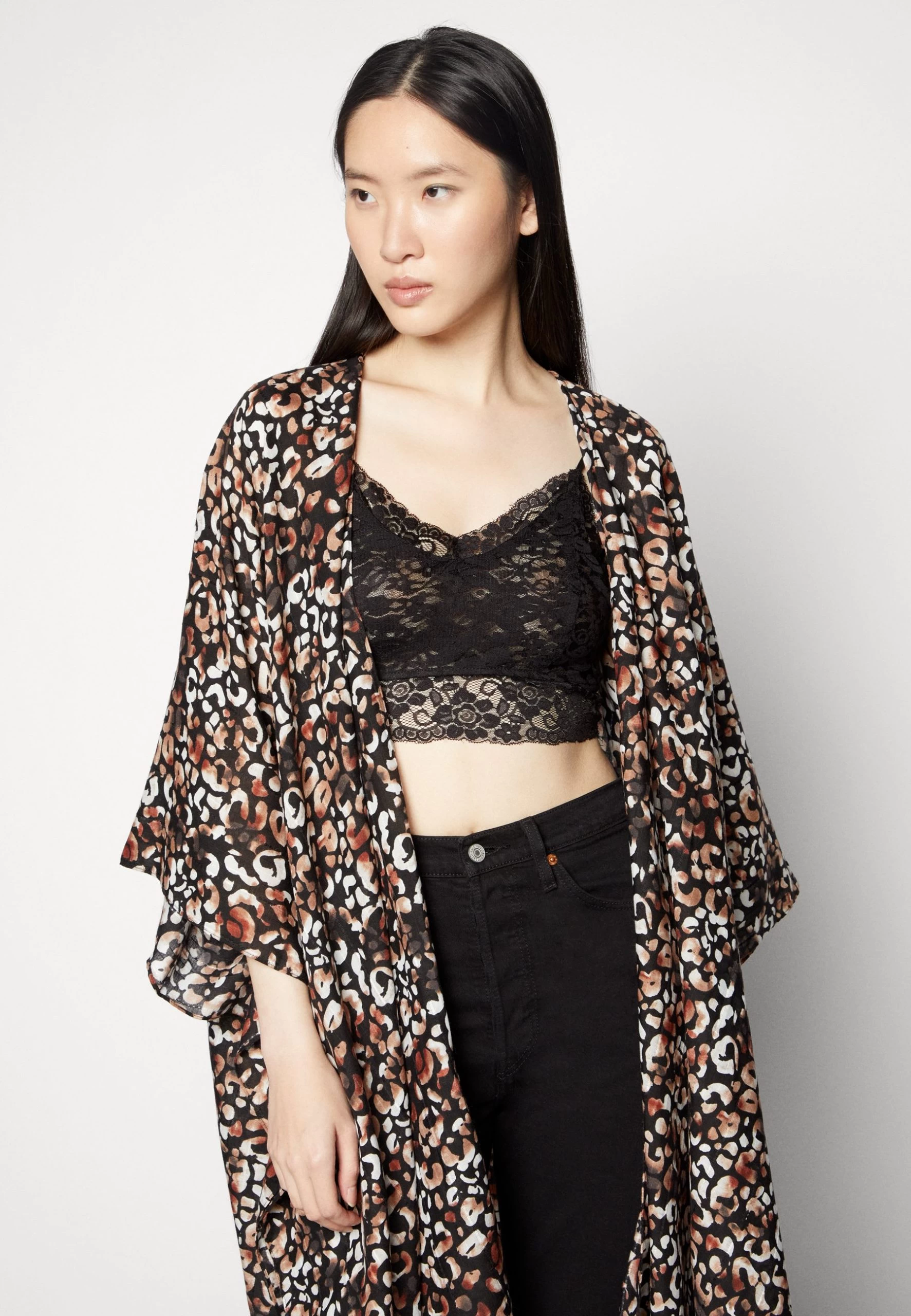 Anna Field Cape - Brown/Black 6 Anna Field Cape - Brown/Black - Image 4