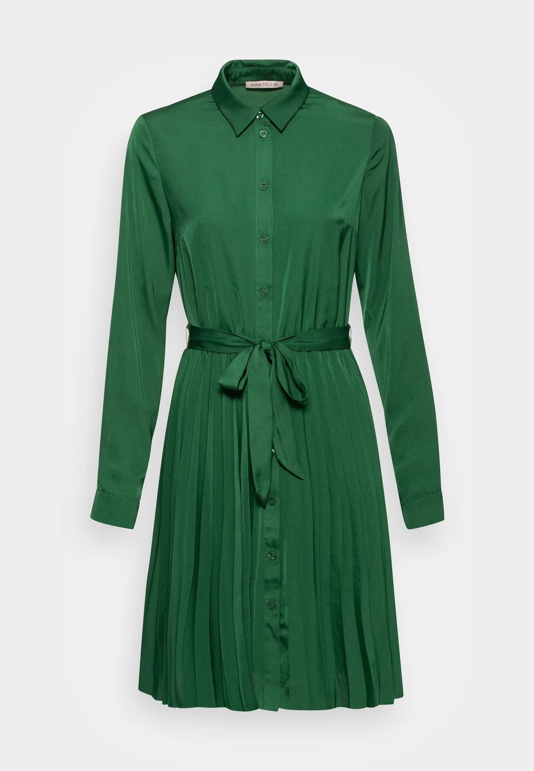 Shirt Dress - Dark Green 3 Shirt Dress - Dark Green