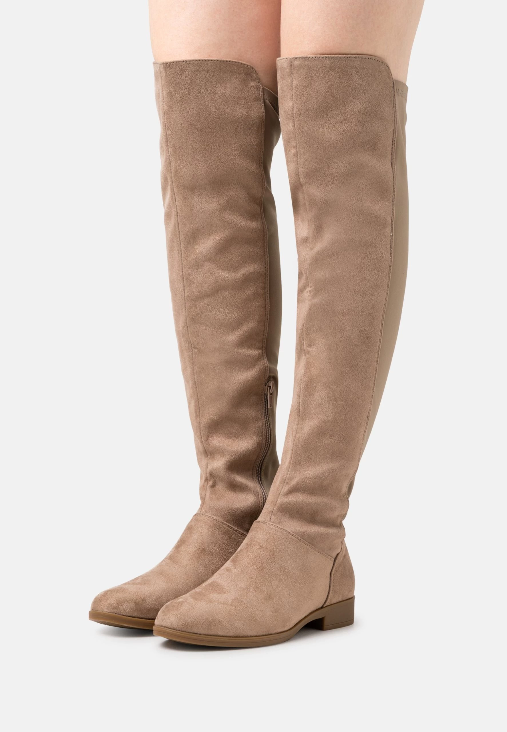 Anna Field Over-The-Knee Boots - Beige 3 Anna Field Over-The-Knee Boots - Beige