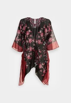 Anna Field Summer Jacket - Black/Blue/Red -Anna Field Shop 3c712a379dae4018be3ee33aeccc7c84