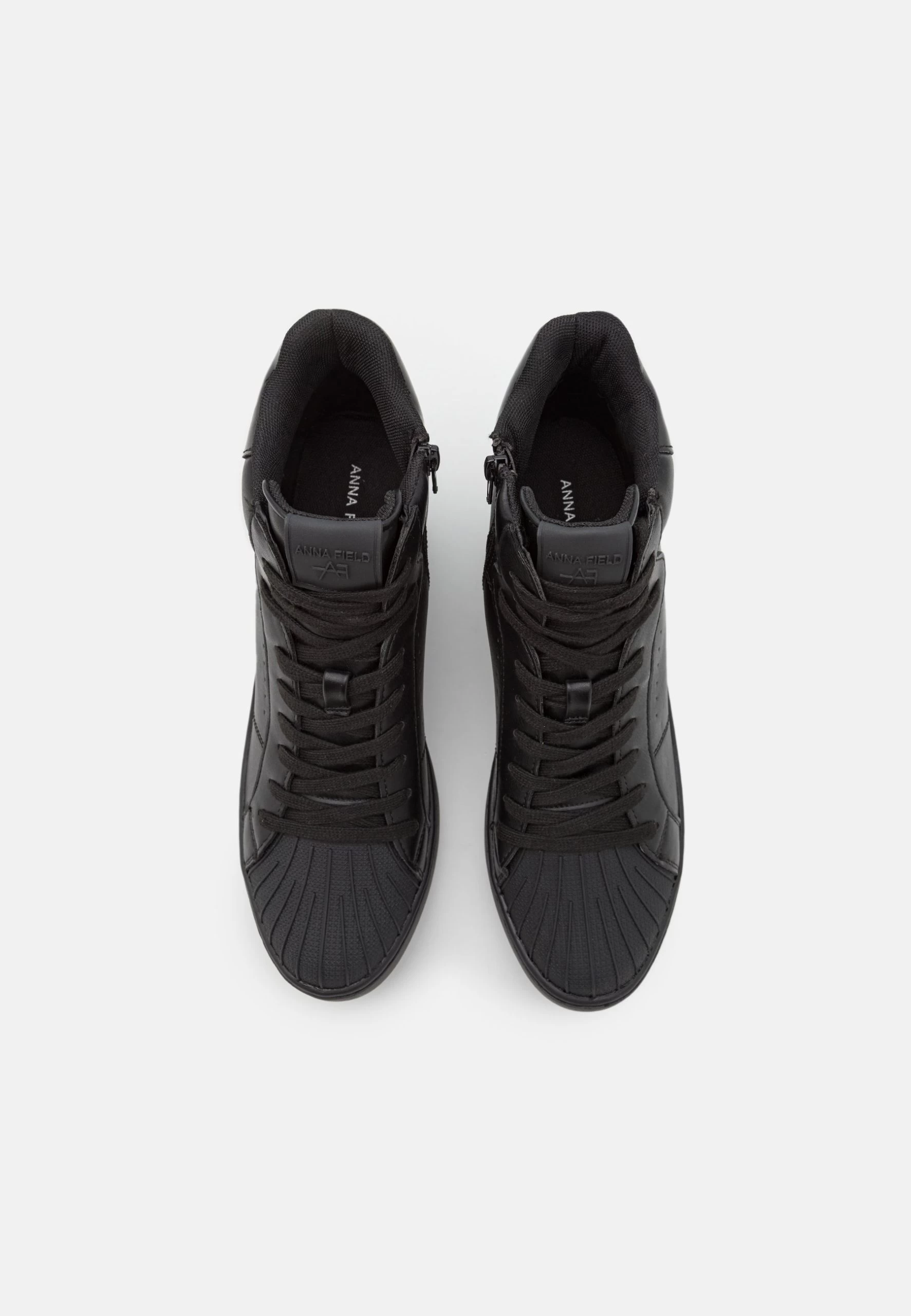 Anna Field High-Top Trainers - Black 7 Anna Field High-Top Trainers - Black - Image 5