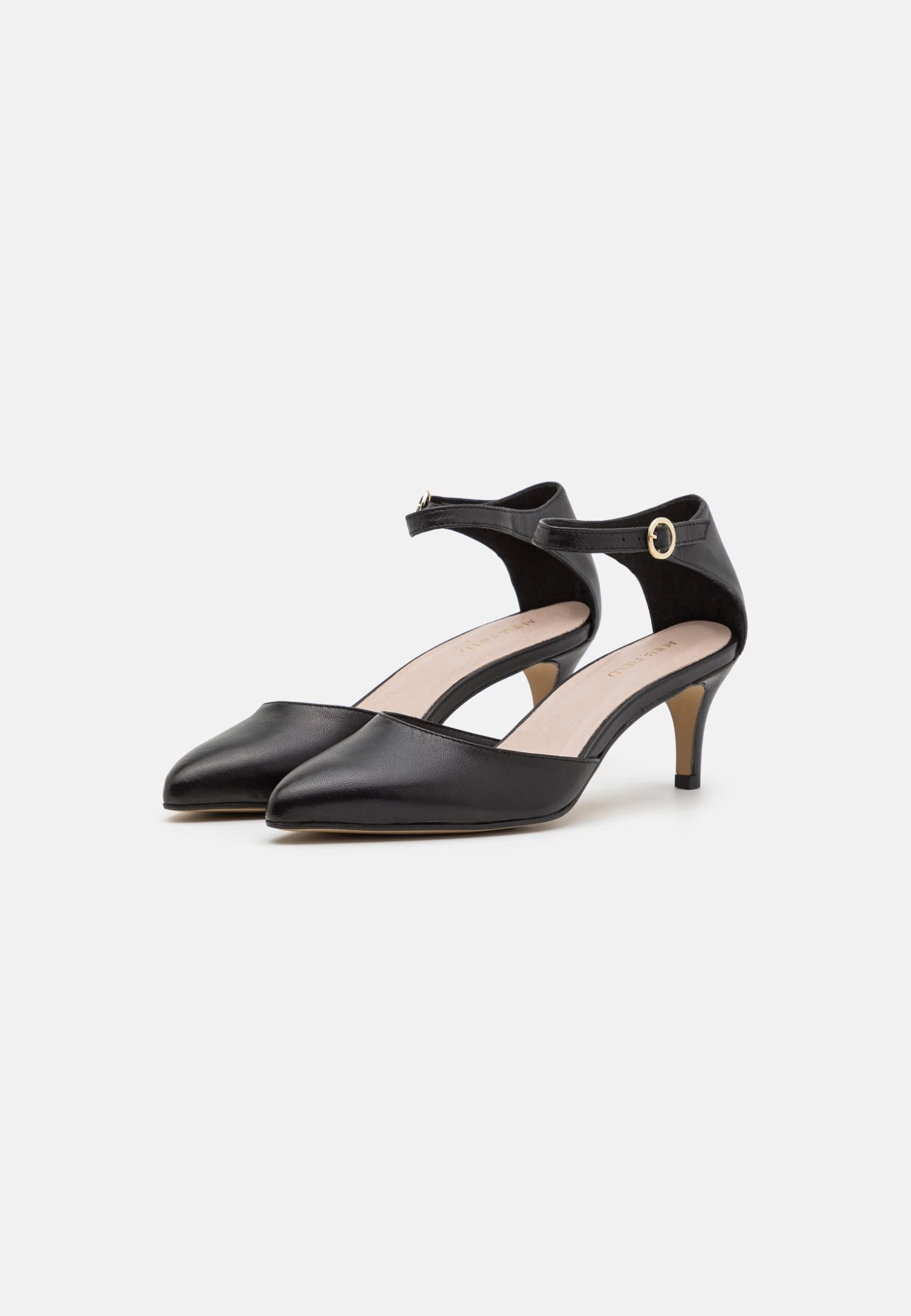 Anna Field Leather - Classic Heels - Metallic Black 5 Anna Field Leather - Classic Heels - Metallic Black - Image 3