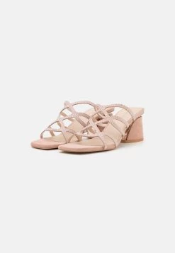 Anna Field Leather- Heeled Mules - Light Pink 10 Anna Field Leather- Heeled Mules - Light Pink -Anna Field Shop 47c5baf369ff4979a510e7f90f0a72e3