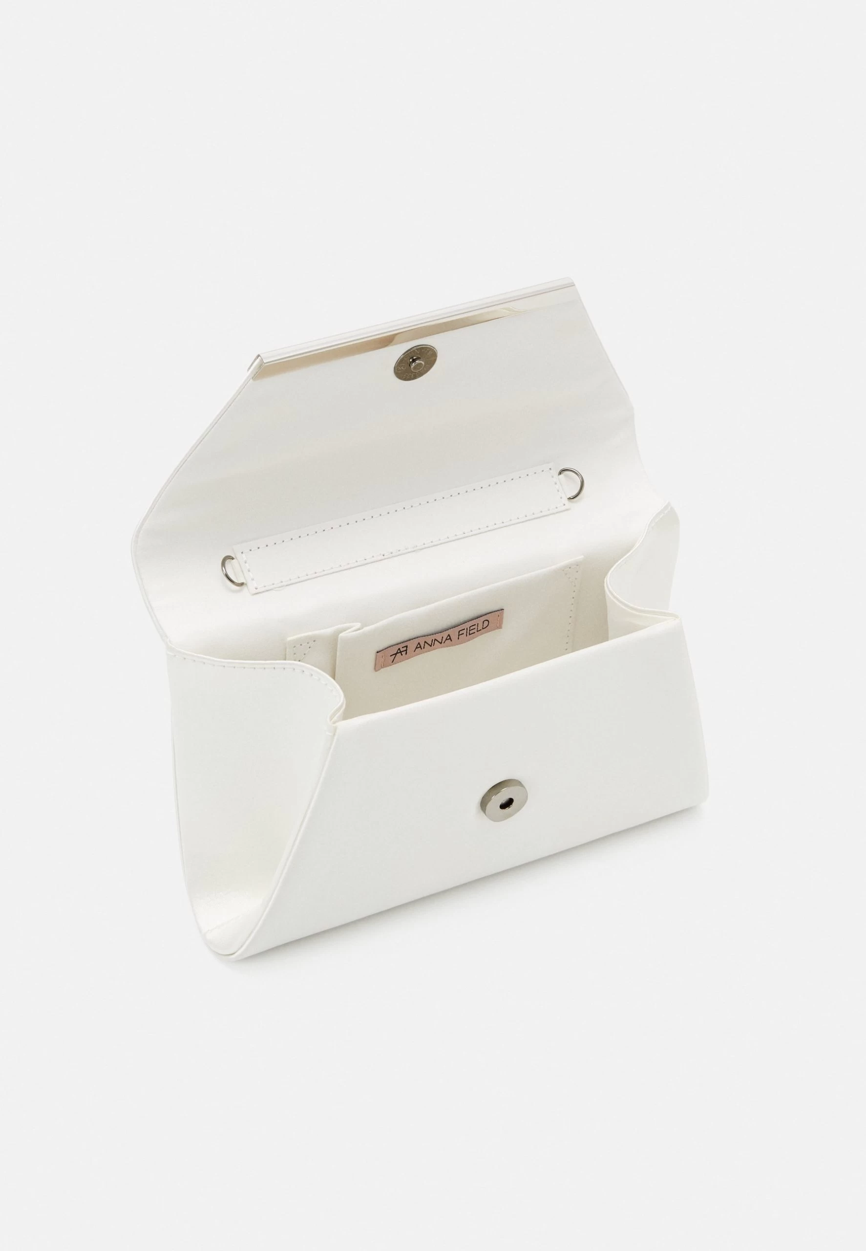 Anna Field Clutch - White 5 Anna Field Clutch - White - Image 3