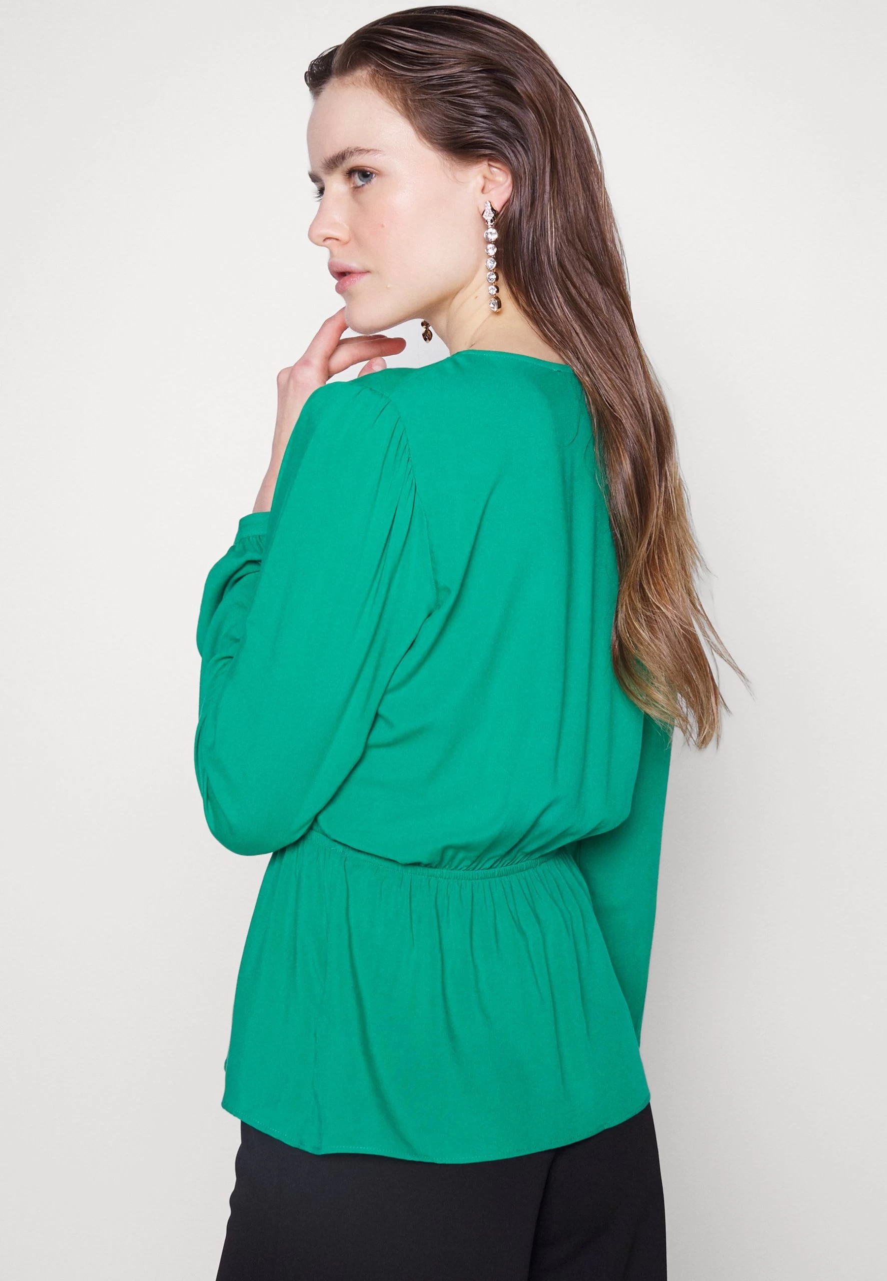 Blouse - Green 6 Blouse - Green - Image 4