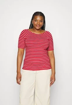 Print T-Shirt - Red/White