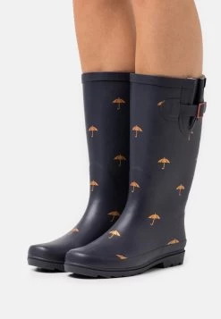 Anna Field Wellies - Dark Blue