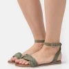 Anna Field Leather - Sandals - Khaki 1 Anna Field Leather - Sandals - Khaki -Anna Field Shop 4b9fe92e8f9e4660af1bb02bfd4a570c