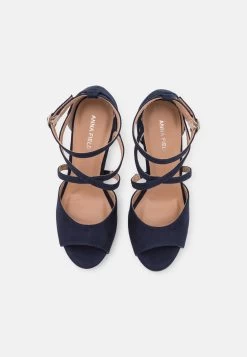 Anna Field Platform Sandals - Dark Blue -Anna Field Shop 4fa3da29e73a46c2aca5981f62ee3a6c