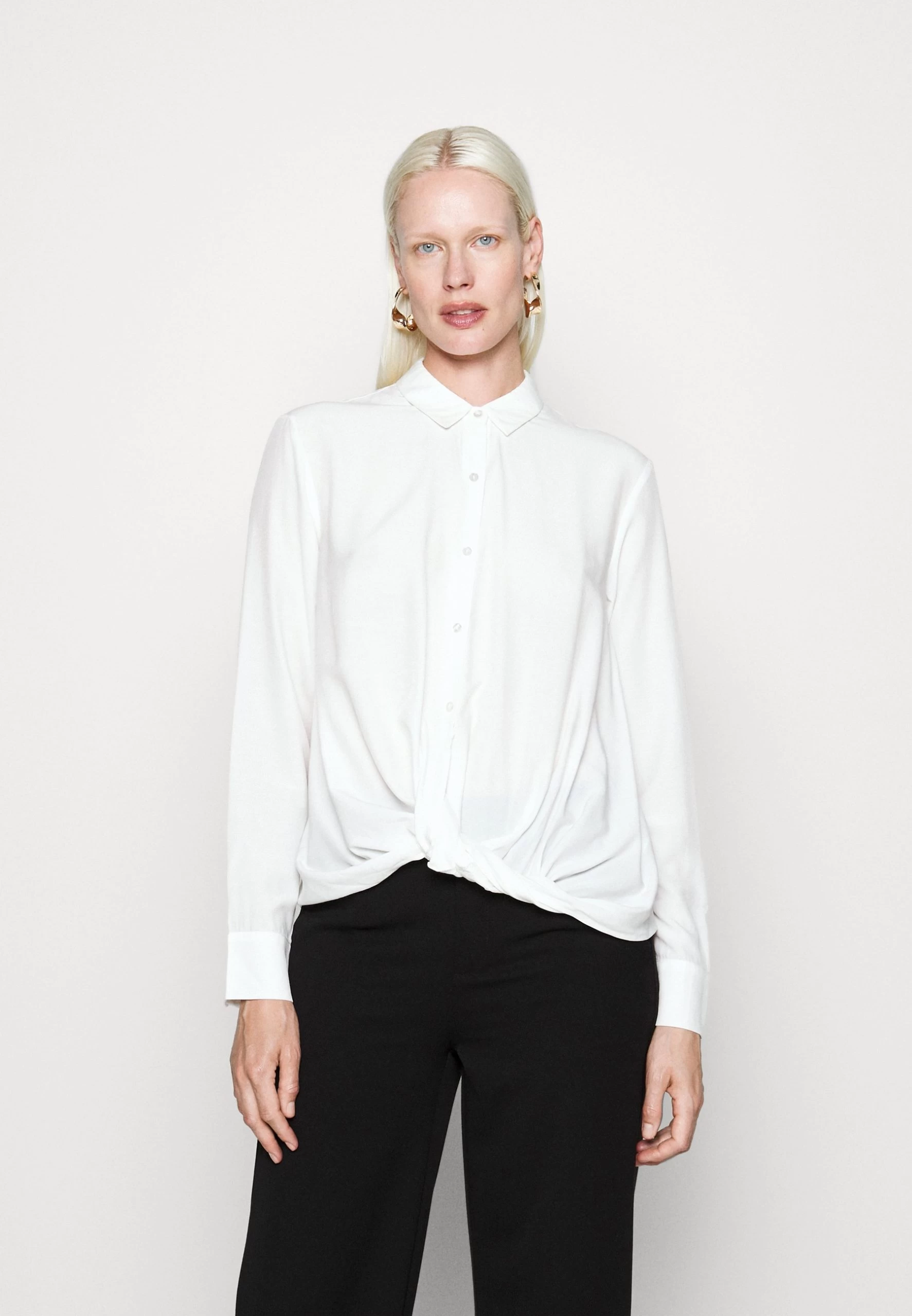 Blouse -White 3 Blouse -White