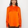 Anna Field Button-Down Blouse - Orange 1 Anna Field Button-Down Blouse - Orange -Anna Field Shop 5919295255ac4715a5695707710bf11b