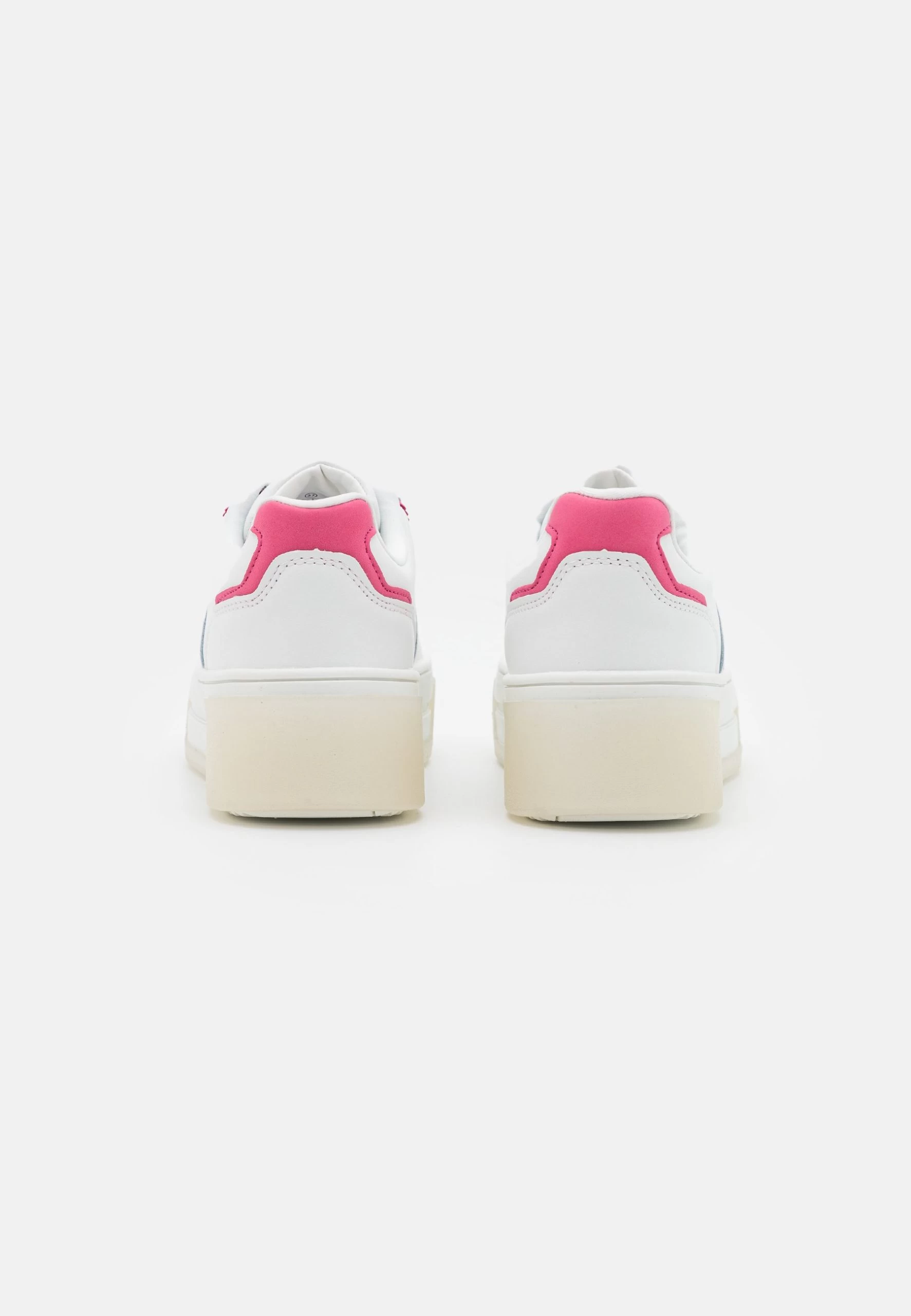 Anna Field Leather - Trainers - White/Pink 6 Anna Field Leather - Trainers - White/Pink - Image 4
