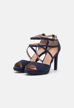 Anna Field Platform Sandals - Dark Blue -Anna Field Shop 5c556a91f4d547b98de4ece1b3fab354