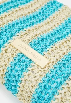 Anna Field Wash Bag - Beige/Blue -Anna Field Shop 5c9f83ae0f754e49959c7f3a5f921a4c