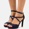 Anna Field Platform Sandals - Dark Blue -Anna Field Shop 612d2b7deac44d67a1fc33d421b09a6a