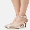 Anna Field Leather - Classic Heels - Gold-Coloured -Anna Field Shop 65d4bb448fd74fb0bb19de054afc49f5
