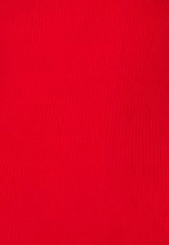 Anna Field Button Detail - Jumper -Red -Anna Field Shop 65dc8a47a5244cf7b0fc378f82a6c688