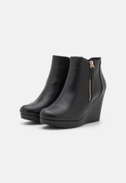 Platform Ankle Boots - Black 10 Platform Ankle Boots - Black -Anna Field Shop 6c04634f91504a6c8e771ab0e051126c
