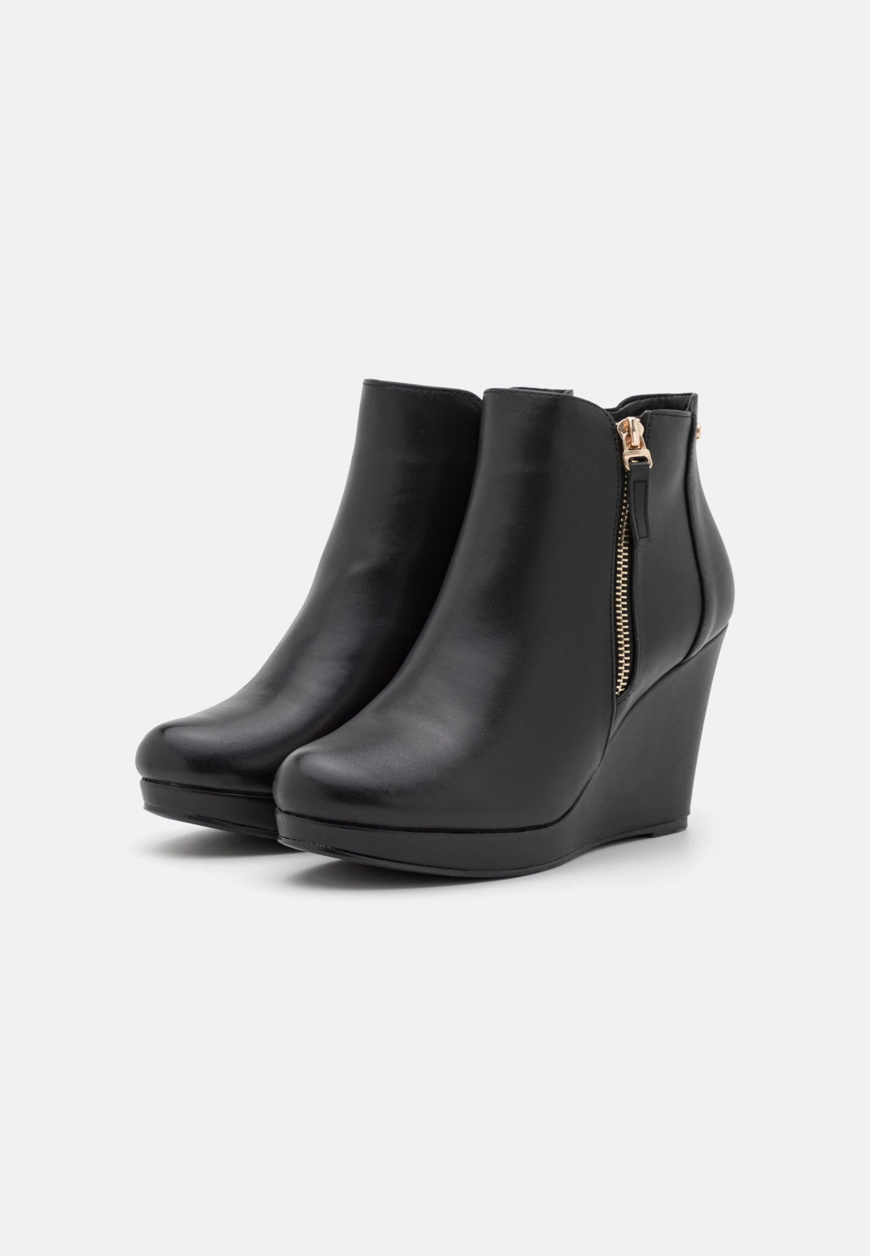 Platform Ankle Boots - Black 5 Platform Ankle Boots - Black - Image 3