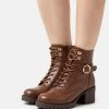 Lace-Up Ankle Boots - Cognac -Anna Field Shop 7d39ec1119864fff98af49c6d6cbe8a5