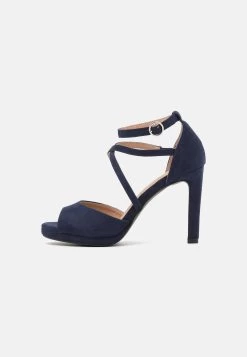Anna Field Platform Sandals - Dark Blue -Anna Field Shop 7df69747fc28460bb0258198933a8c0c