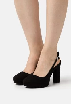 Anna Field Platform Heels - Black