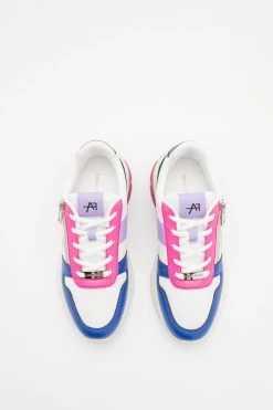 Anna Field Leather- Trainers - White/Multi-Coloured -Anna Field Shop 846dab65b7724de5a09b88d3207e0489