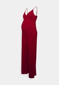 Strappy Drappy Cintered- Jumpsuit - Dark Red 14 Strappy Drappy Cintered- Jumpsuit - Dark Red -Anna Field Shop 89cecd3af69343909db23dc2babe1bd3