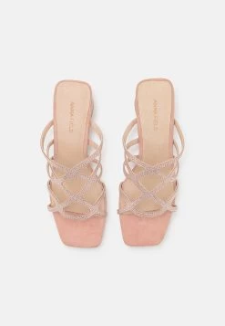 Anna Field Leather- Heeled Mules - Light Pink 13 Anna Field Leather- Heeled Mules - Light Pink -Anna Field Shop 8b17779f89b54f6788f1e0797b95d9f7