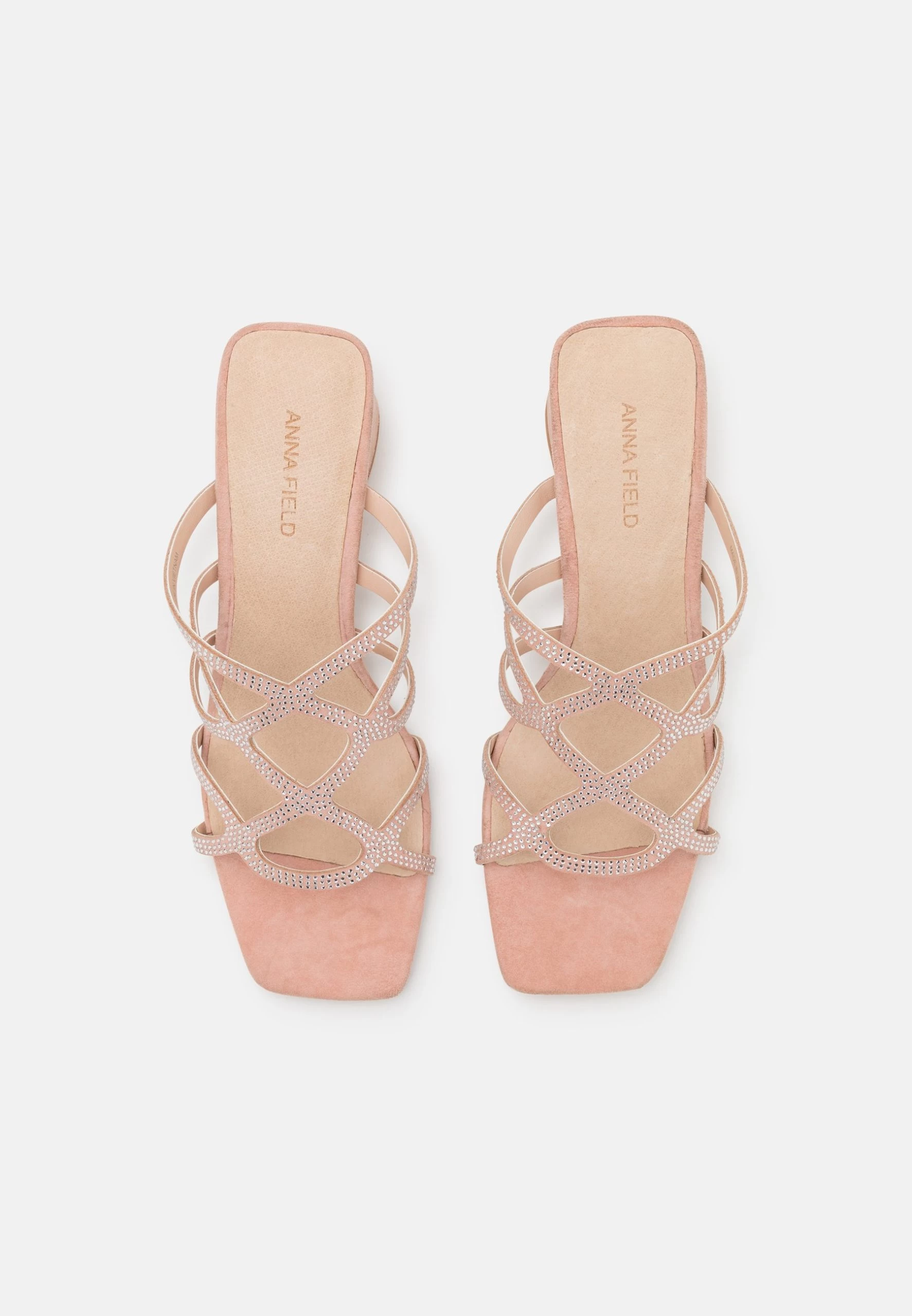 Anna Field Leather- Heeled Mules - Light Pink 8 Anna Field Leather- Heeled Mules - Light Pink - Image 6