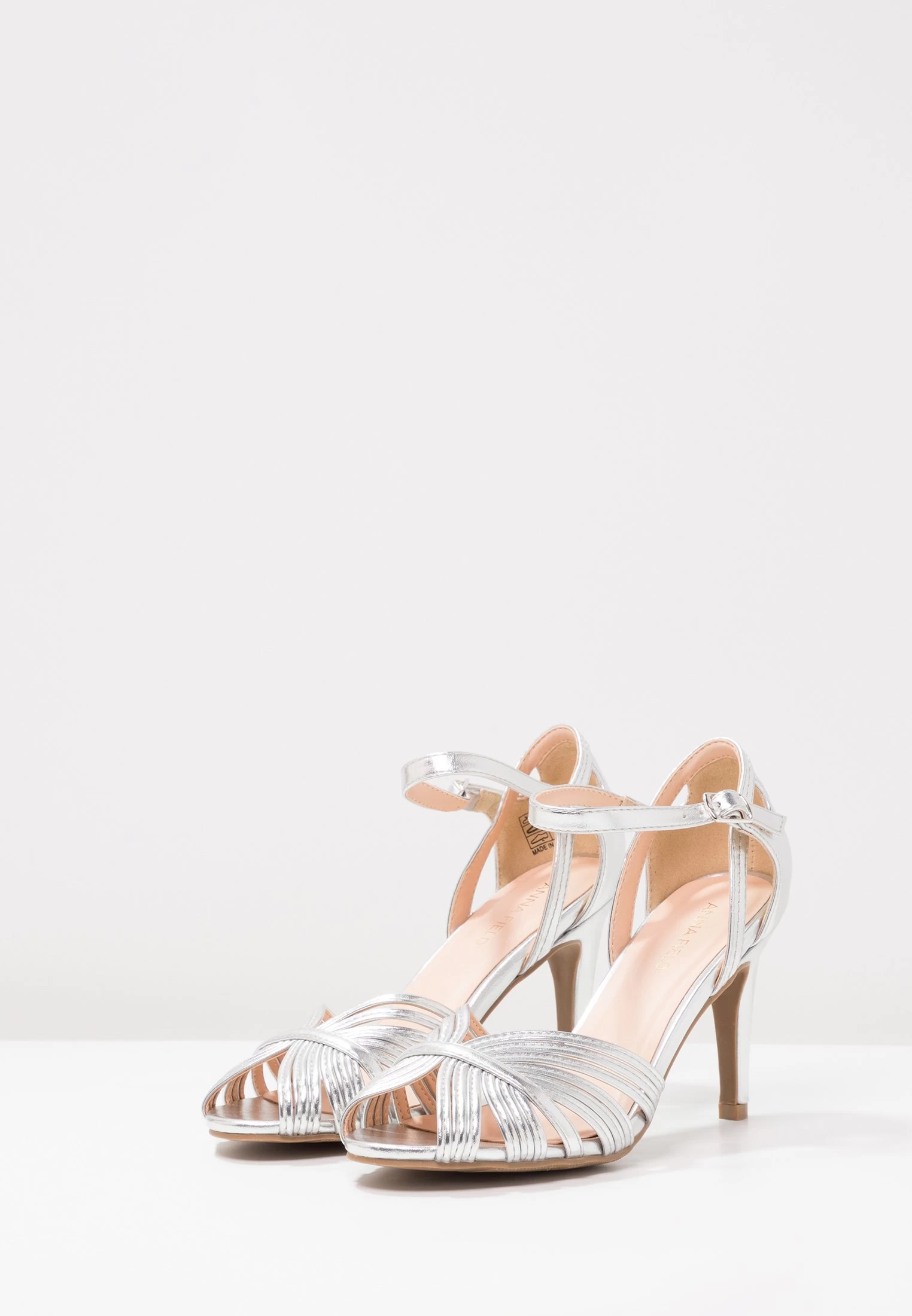 Anna Field High Heeled Sandals - Silver 7 Anna Field High Heeled Sandals - Silver - Image 5