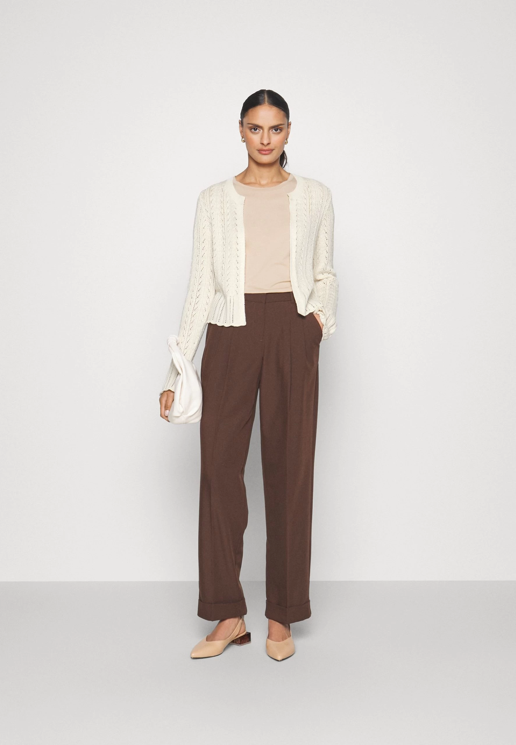 Anna Field Pointelle Bolero - Cardigan 4 Anna Field Pointelle Bolero - Cardigan - Image 2