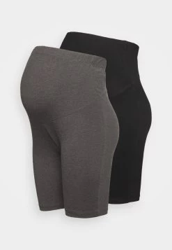 2 Pack - Leggings - Trousers - Black/ Mottled Dark Grey 12 2 Pack - Leggings - Trousers - Black/ Mottled Dark Grey -Anna Field Shop 99f17a4d9c6c4bb3861797a757c1c7e6
