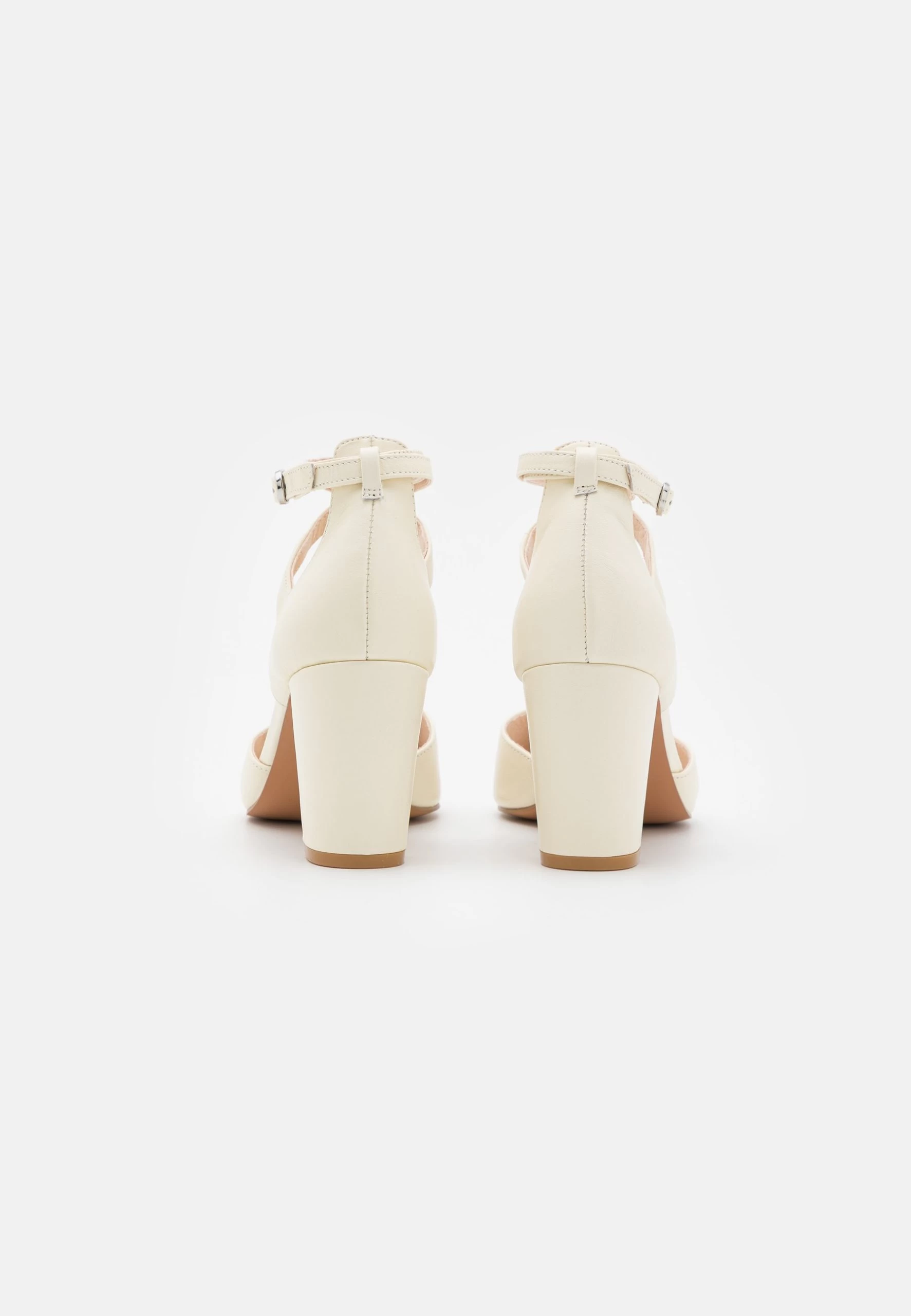 Anna Field Leather- High Heels - White 6 Anna Field Leather- High Heels - White - Image 4