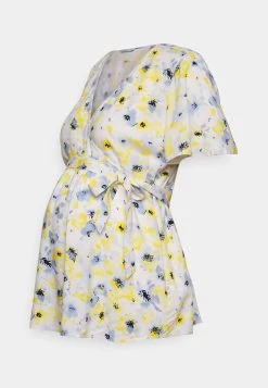 Blouse - White/Light Blue -Anna Field Shop a46e118b03cd496fbff99173a181355e