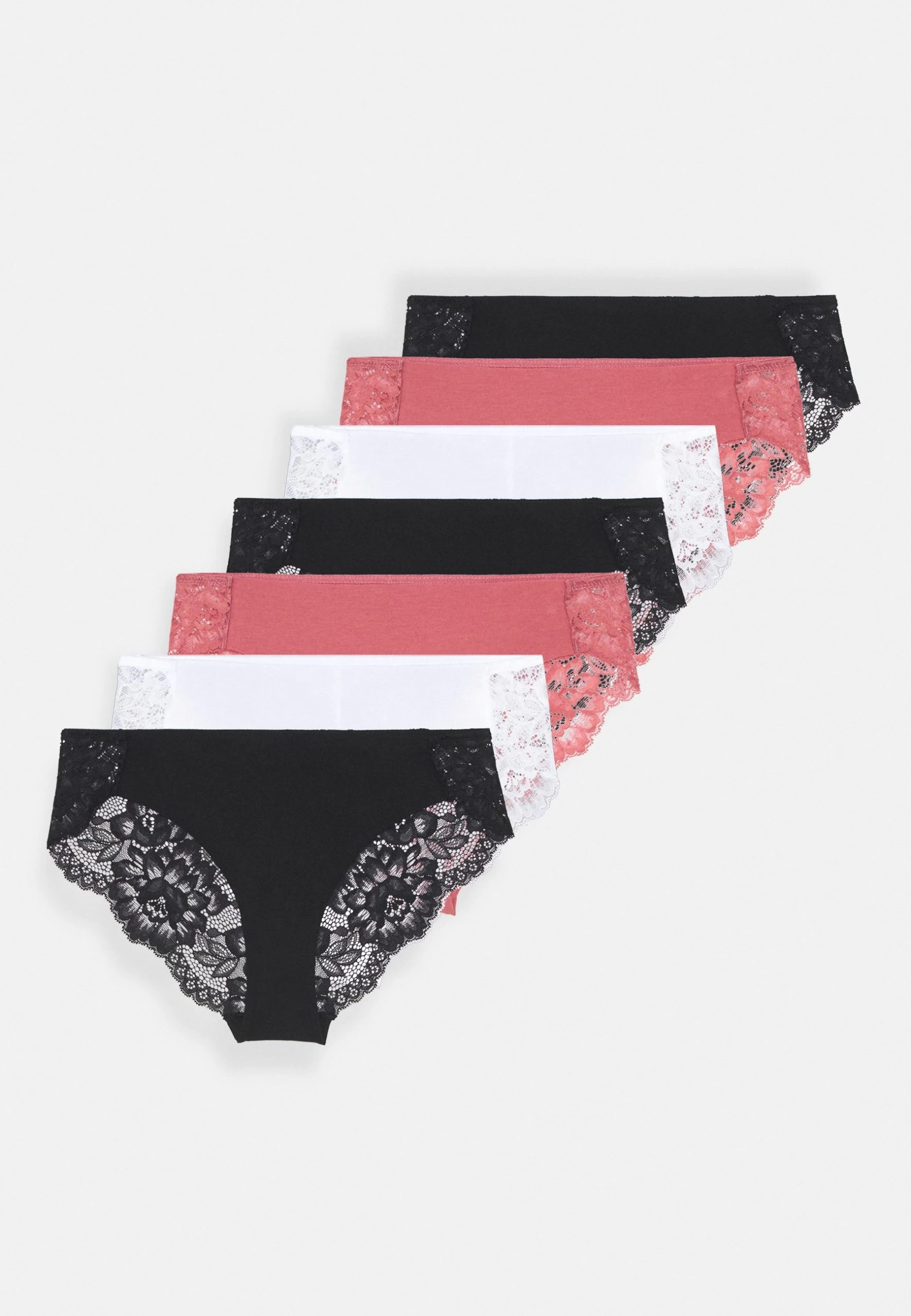 Anna Field 7 Pack - Briefs - Pink/White/Black 9 Anna Field 7 Pack - Briefs - Pink/White/Black - Image 7